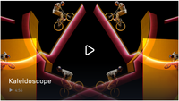 Trippy Kaleidoscope Video by Red Bull & BMX Rider Kriss Kyle