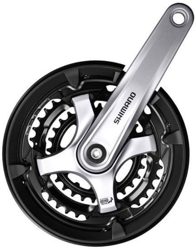 Multi-Speed Crankset 3x8/7/6-Speed 48/38/28T – Loco Cycles