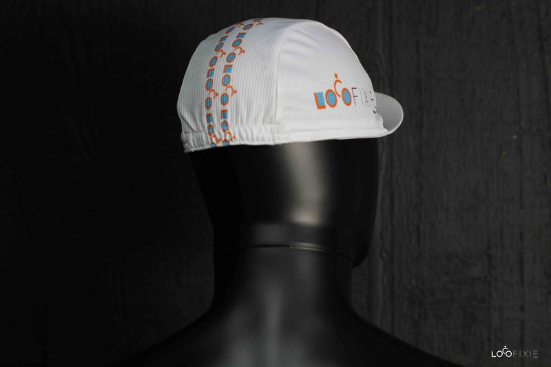 Loco Cycling Cap – White