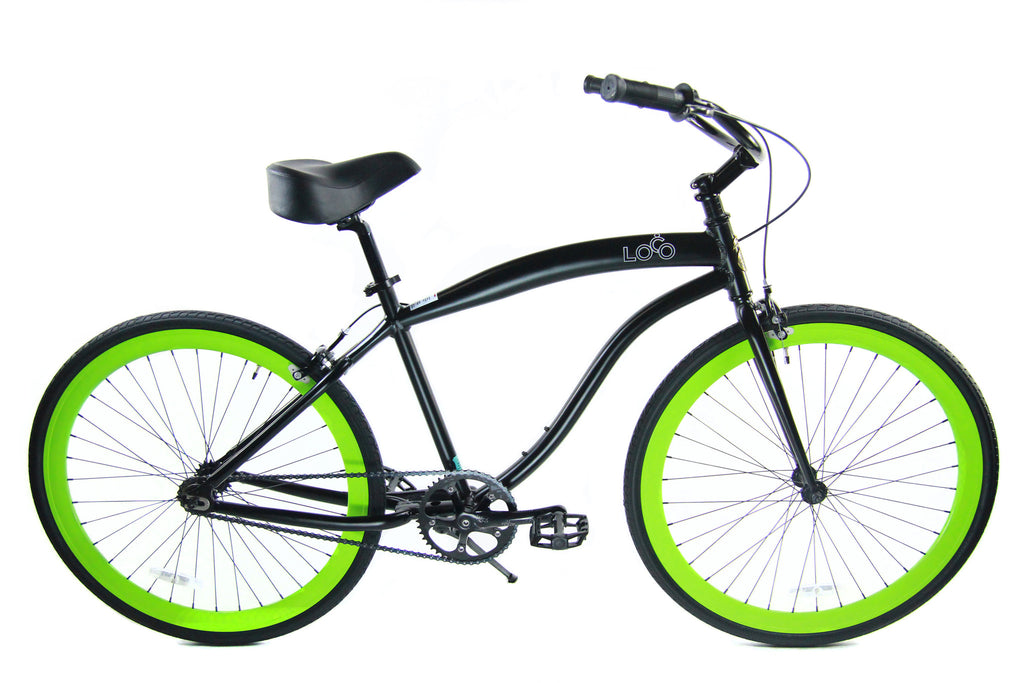 Lime green hot sale beach cruiser