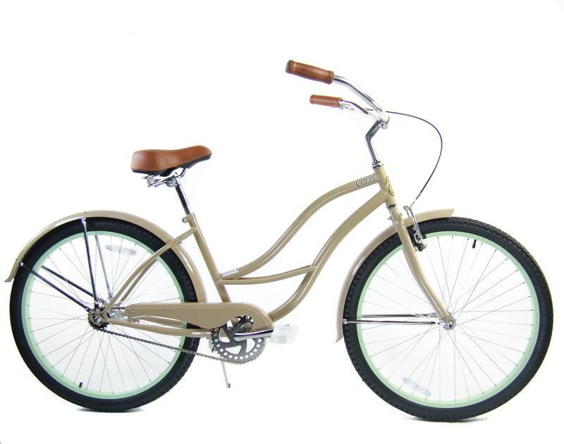 Womens Beach Cruiser The Mint Macciato Loco Cycles