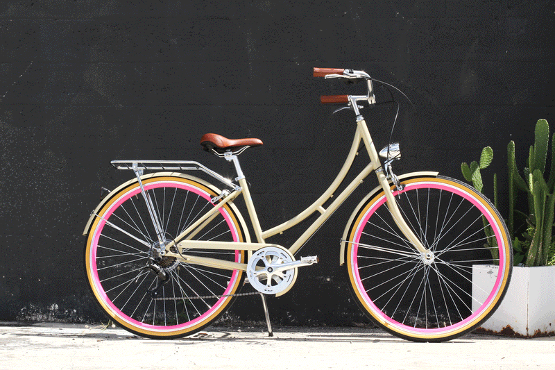 Loco City Cruiser Step-Thru - The Pink Dulce