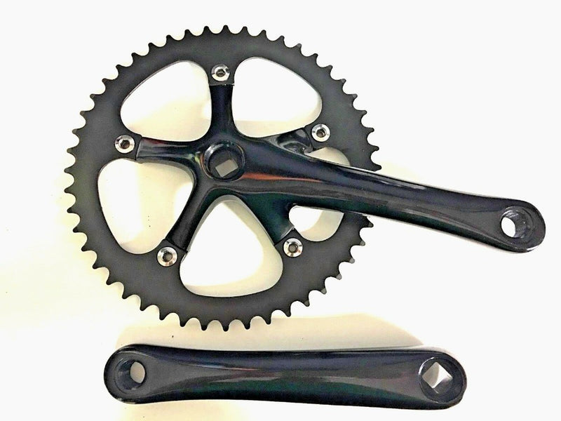 Single Speed Crankset 46/48T – Loco Cycles - Main Image