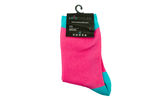 Loco Crew Socks- Loco Stripes - Pink